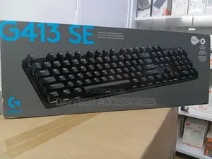 The Logitech G413 Se Full-Size Mechanical Gaming Keyboard - Black