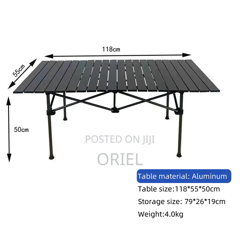 Outdoor Foldable Table : Camping Picnic Foldable Table