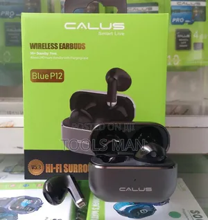 Calus Blue P12 Wireless Earbuds.
