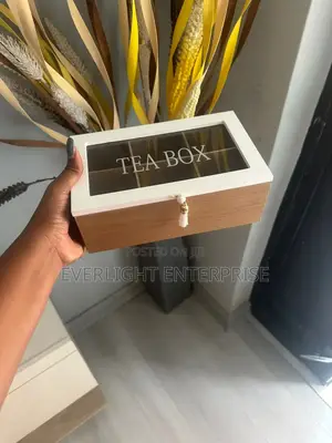 New Wooden Tea Bag Holder