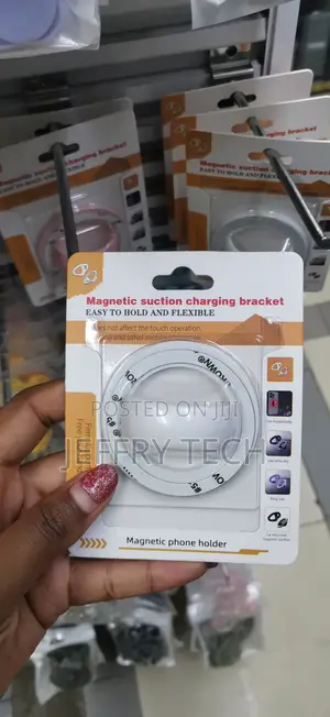 Phone Grip - Finger Loop Design Ring Back Magnet Phone Holder