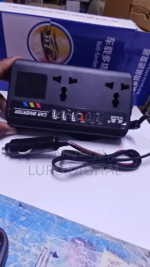 Multifunction Car Inverter 12v/24v. 200w/400w With 6usb Charging Ports