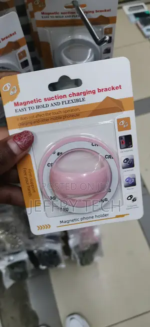 Vichun Silicone Magnetic Phone Grip - Finger Loop Design Ring