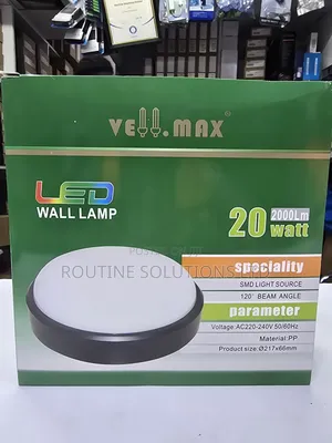 Vell●Max Led Wall Lamp 20 Watt