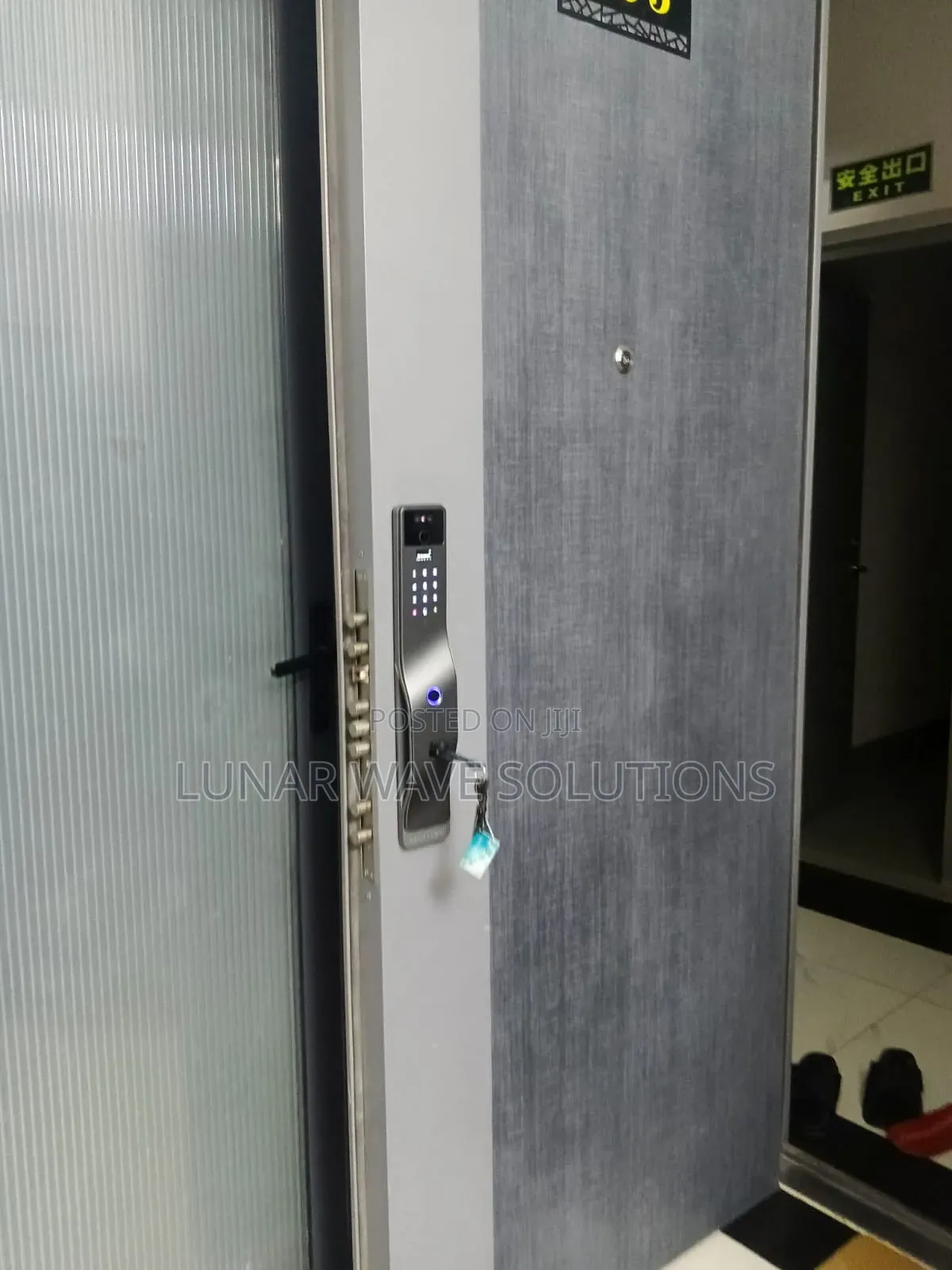 Palm and Face Recognition Smart Locks