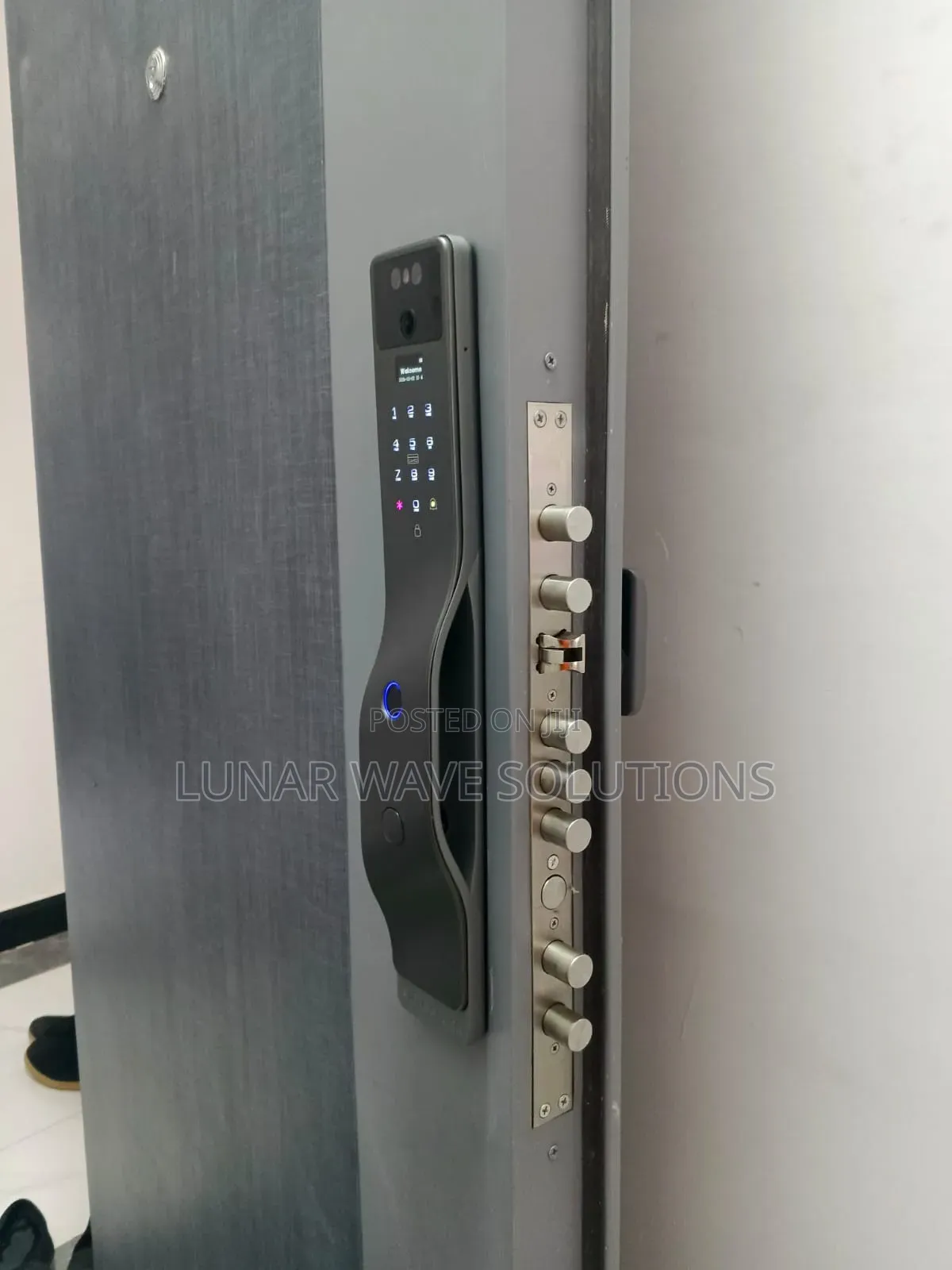 Palm and Face Recognition Smart Locks