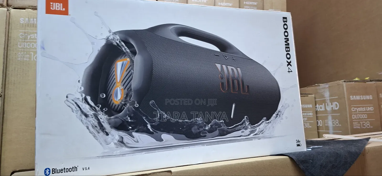 JBL Boom Box 4 Portable Bluetooth Speaker