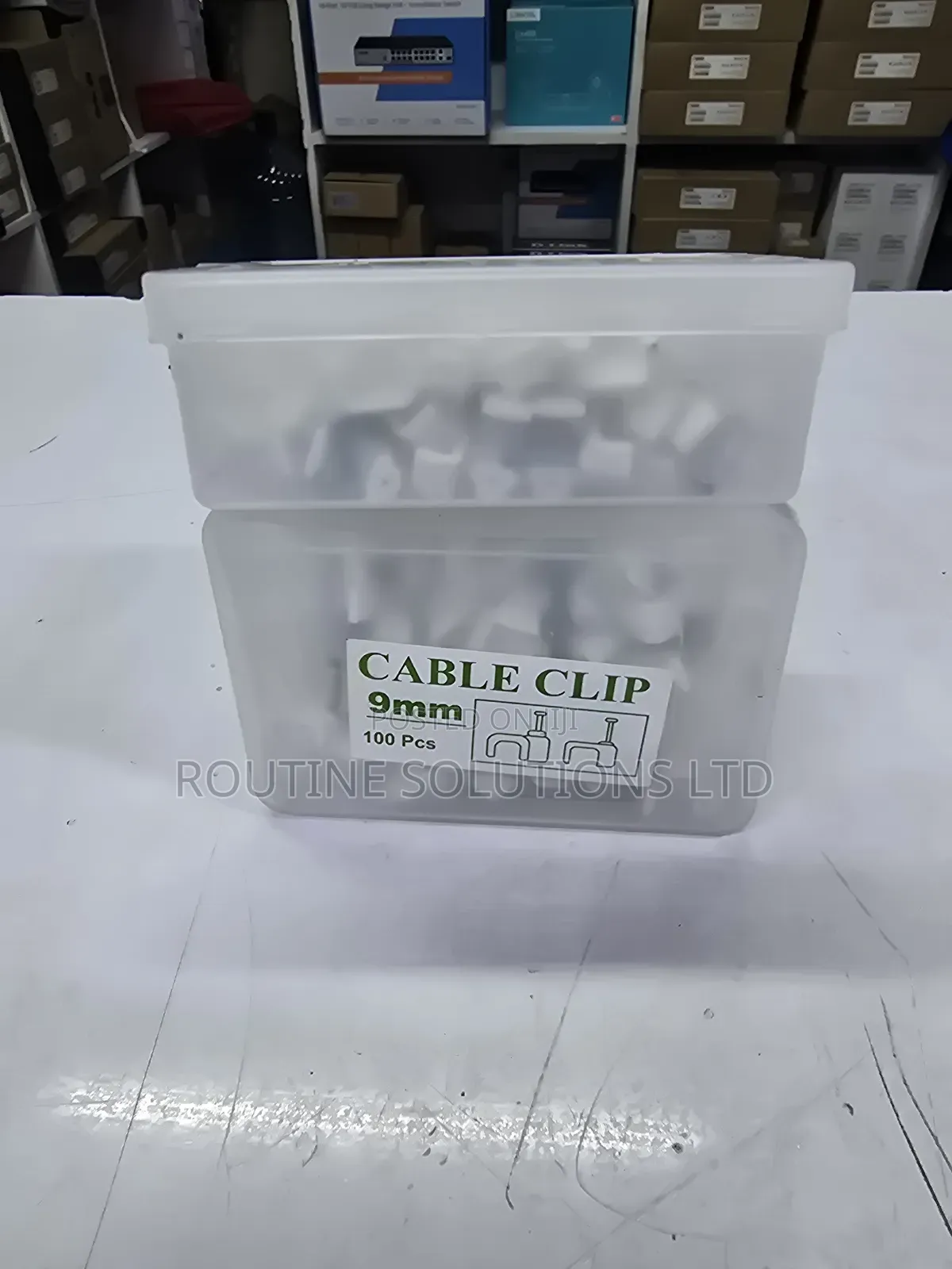 Cable Clips 9mm