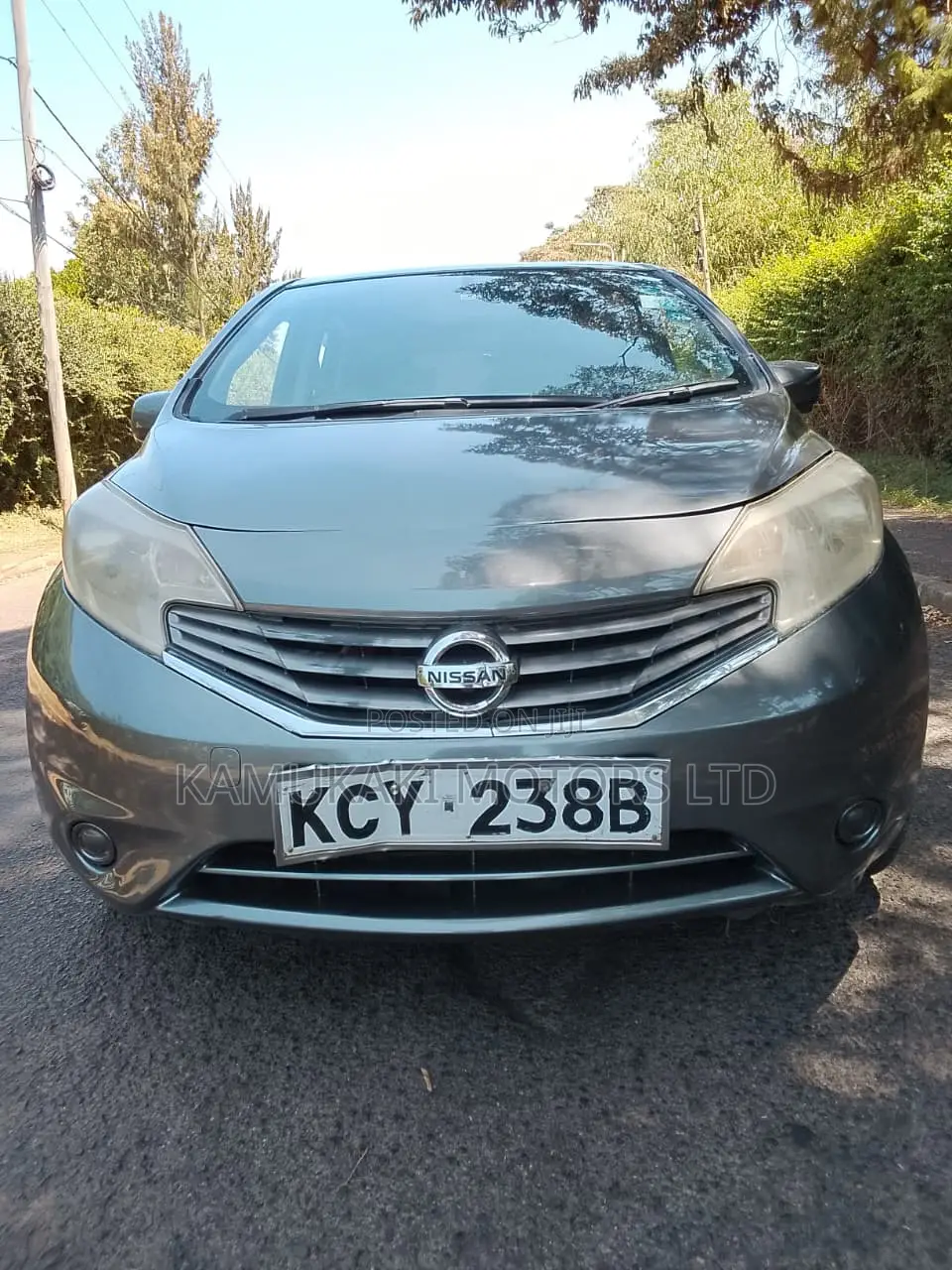 Nissan Note 2012 Gray