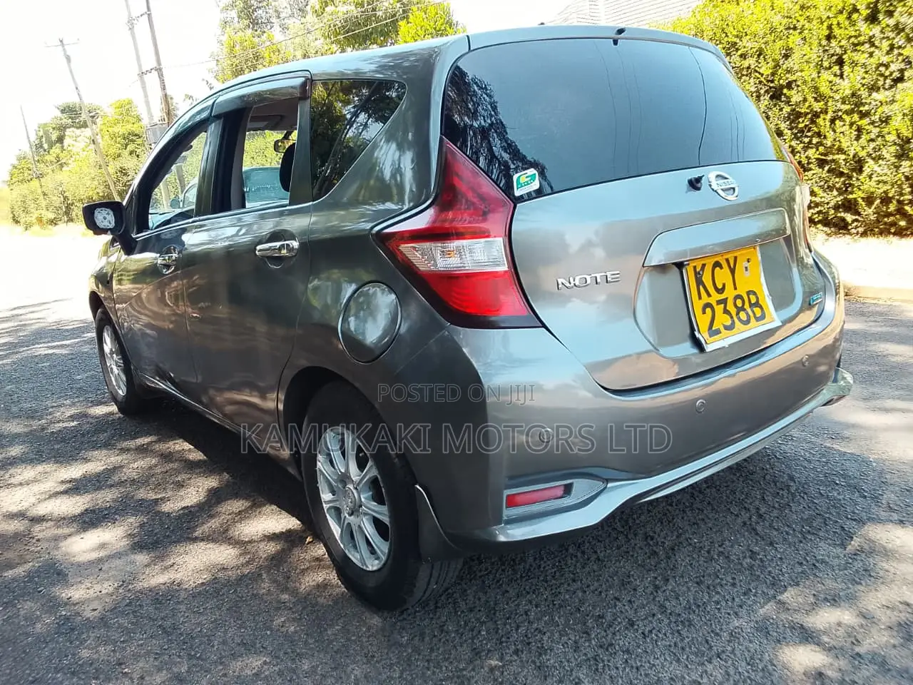 Nissan Note 2012 Gray