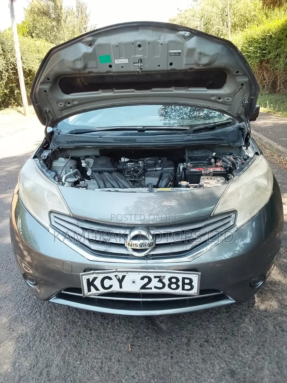 Nissan Note 2012 Gray
