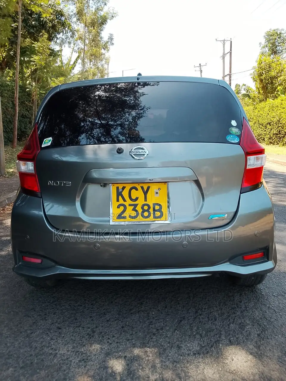 Nissan Note 2012 Gray