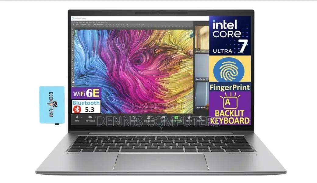 New Laptop HP ZBook 14 16GB Intel Core Ultra 7 SSD 512GB