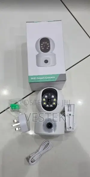 4mp Icsee Dual Lens Wifi PTZ Camera Ip Night Vision Two Way Audio