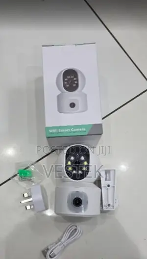 Icsee Dual Lens Indoor Home PTZ Dome Wifi Camera Auto-Tracking Video
