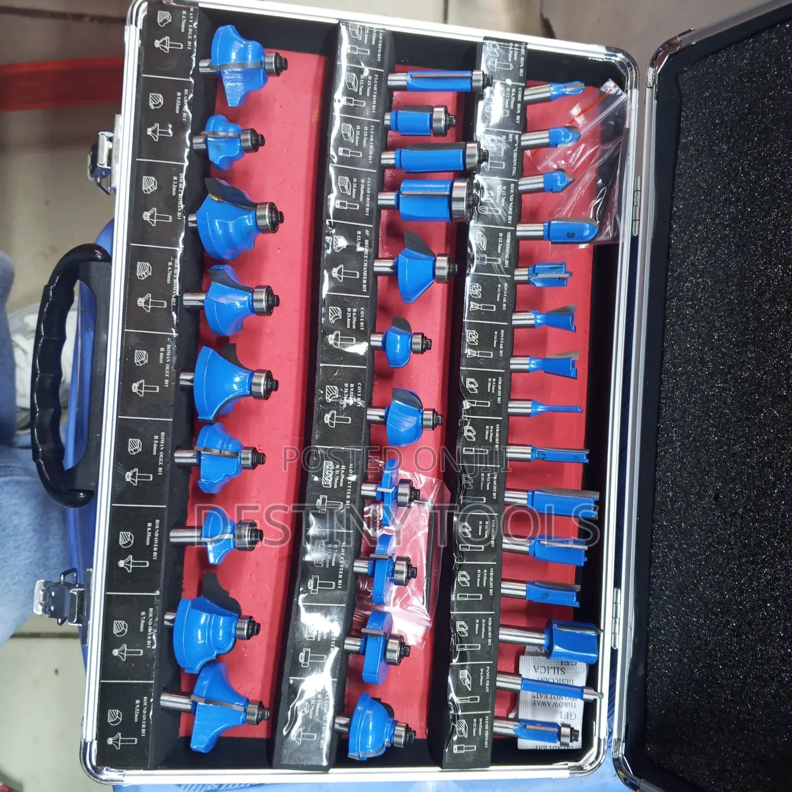 35pcs Router Bits