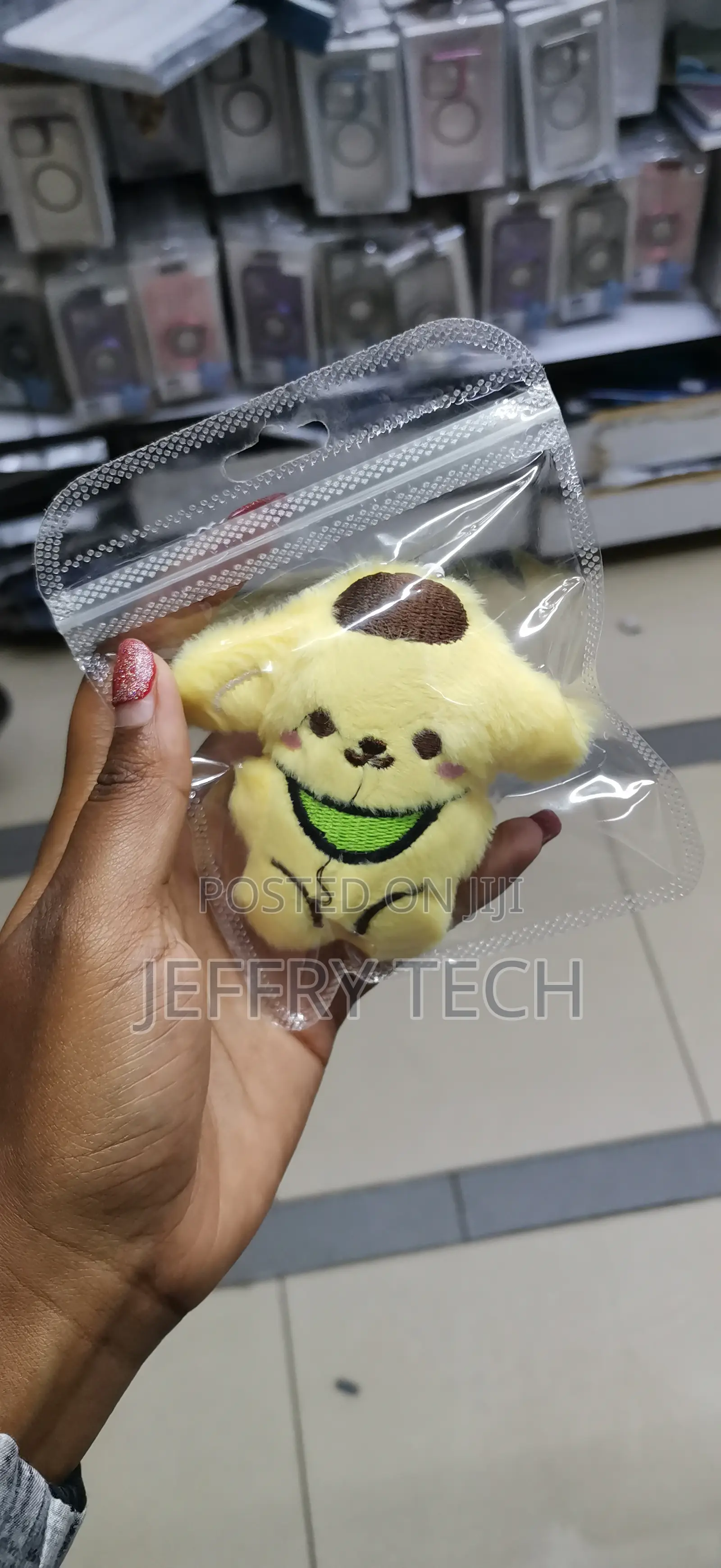 Teddy Bear Mobile Cell Phone Charm