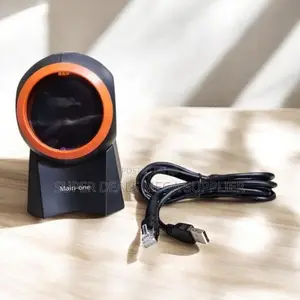 Powerful Decoding Chip 1d/2d Desktop Tablemount Barcode Scanner Reader