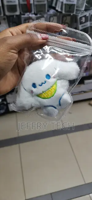 Phone Charm Soft Plush Keychain Fashion Decoration Accessory