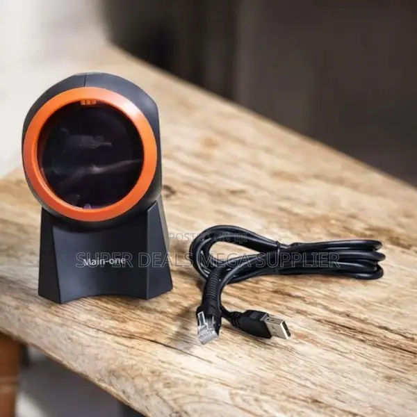 Ergonomical Design 1d/2d Desktop Table Mount Barcode Scanner Reader