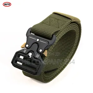 Tactical Outdoor Multifunctional Quick Release Canvas Training Belt