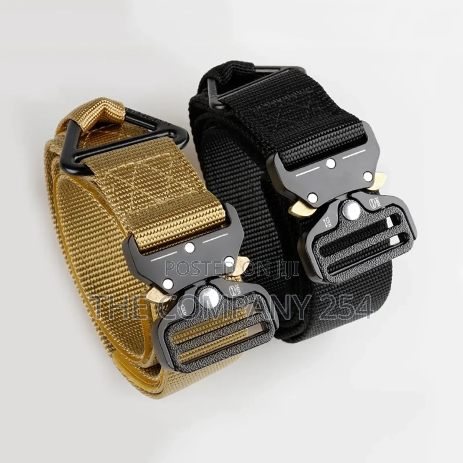 Tactical Outdoor Multifunctional Quick Release Canvas Training Belt