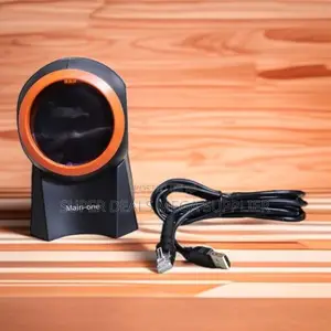 1 Year Warranty 1d/2d Desktop Table Mount Barcode Scanner Reader