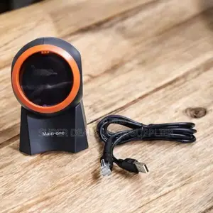 Multi Language Support 1d/2d Desktop Tablemount Barcode Scanner Reader