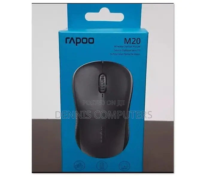 Rapoo Wireless Optical Fabric Mouse M20 - Black