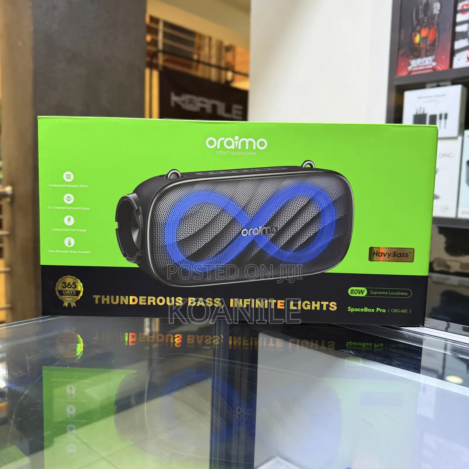 Oraimo Spacebox Pro Bluetooth Speaker (Obs-682)