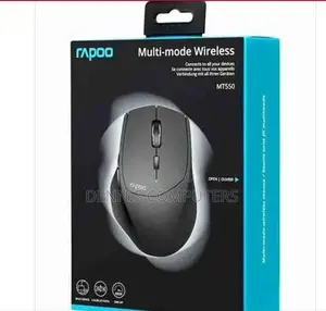 Rapoo Multi-Mode Wireless Mouse Mt550 - Black