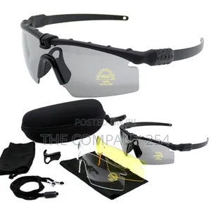 A.511 Outdoor Sports Riding Z87 Tactical Glasses Shooting 3 Lens Set