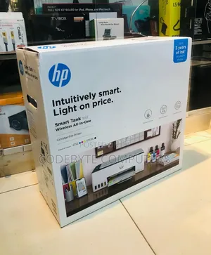 Hp Smart Tank 582 All-in-one Printer, Print, Copy And Scan