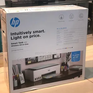 Hp Smart Tank 582 Aio Printer Color 5ppm Black 22ppm