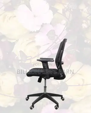 Barn Origin Office Chair Mid-Back Nylon Base • Neat Professional Look