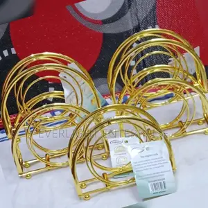 Gold Serviette Holder