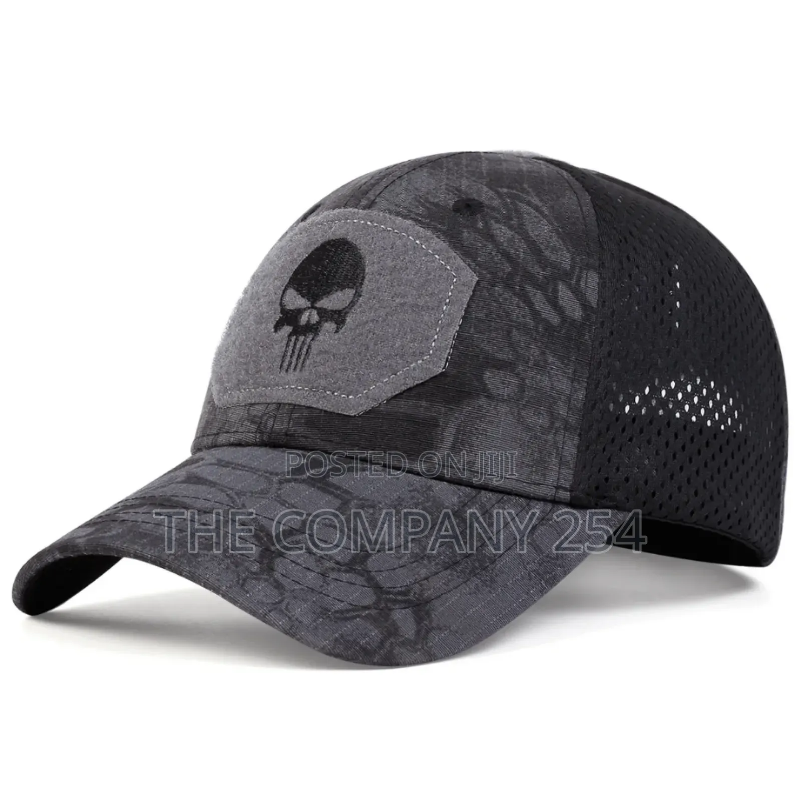Punisher Baseball Cap Velcro Cap Tactical Outdoor Skull Camo Hat