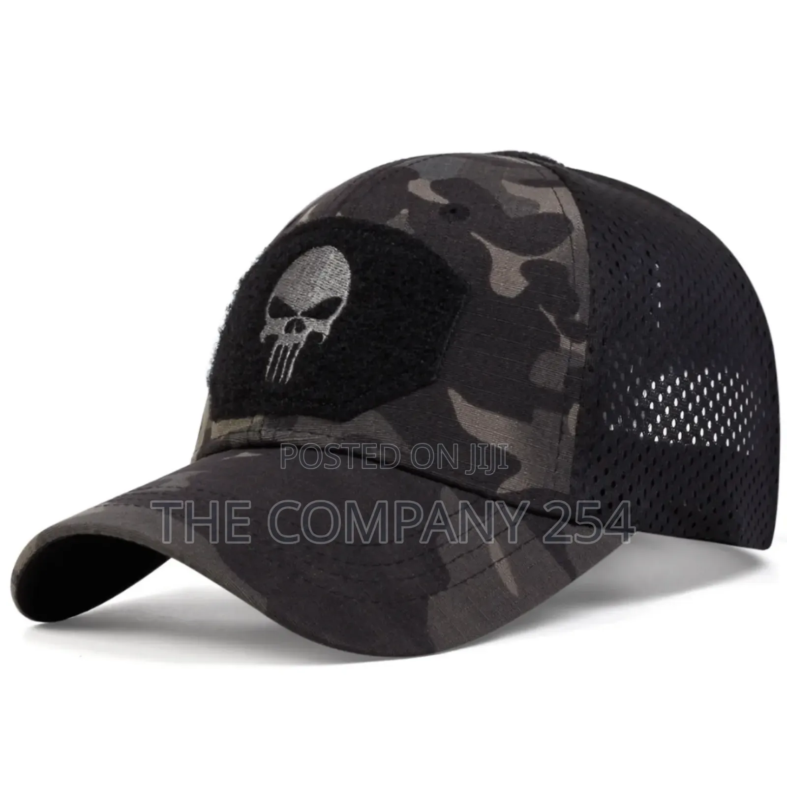 Punisher Baseball Cap Velcro Cap Tactical Outdoor Skull Camo Hat