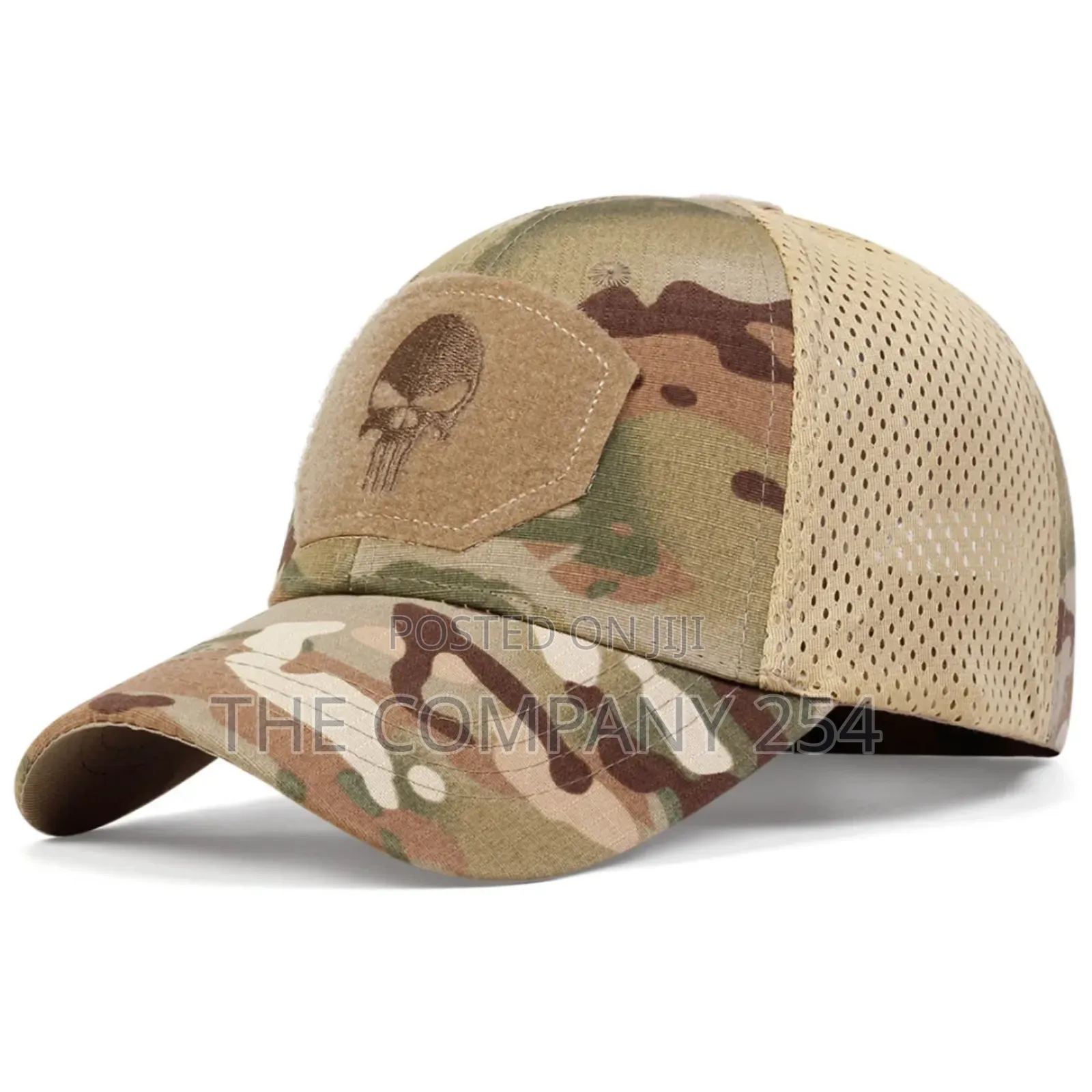 Punisher Baseball Cap Velcro Cap Tactical Outdoor Skull Camo Hat