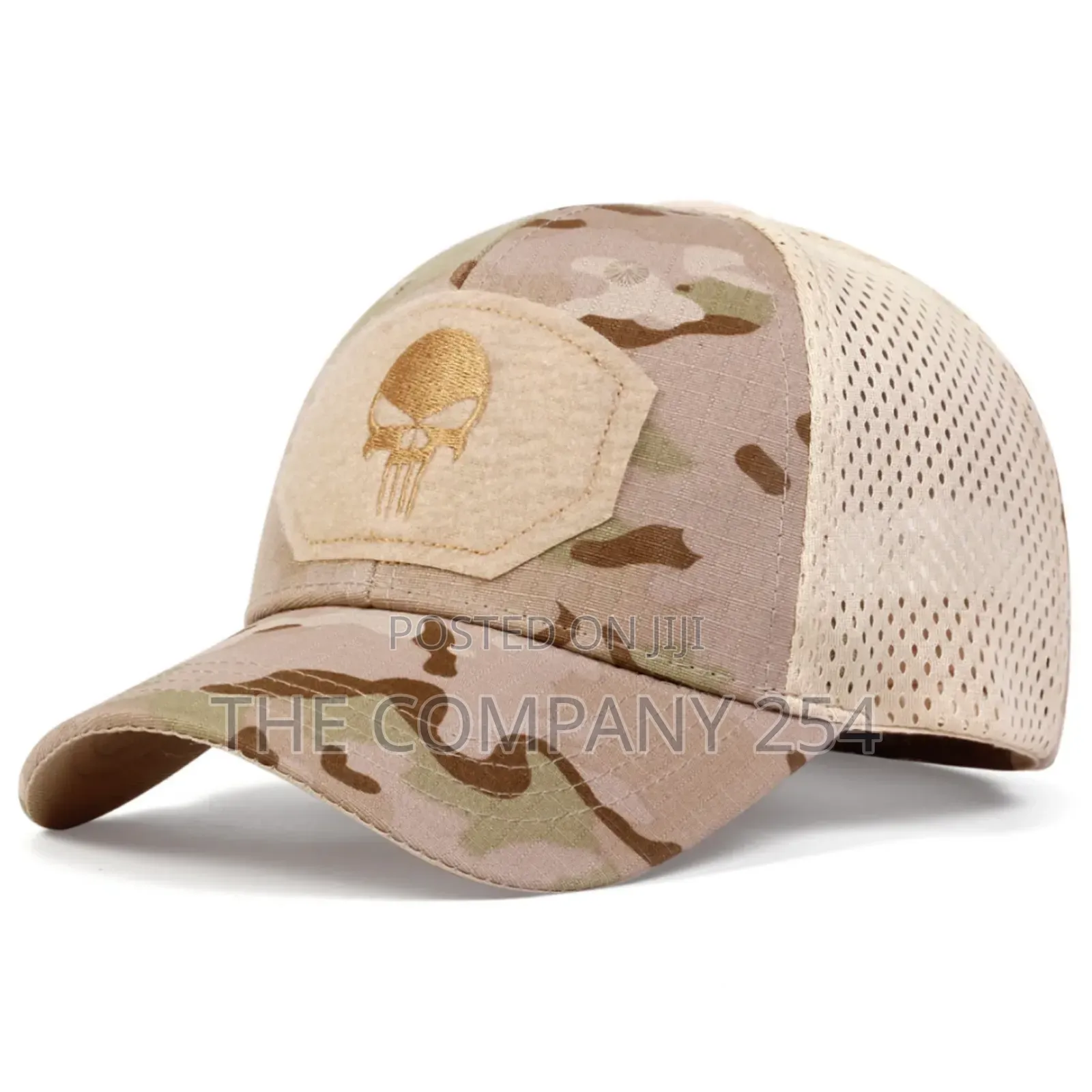 Punisher Baseball Cap Velcro Cap Tactical Outdoor Skull Camo Hat