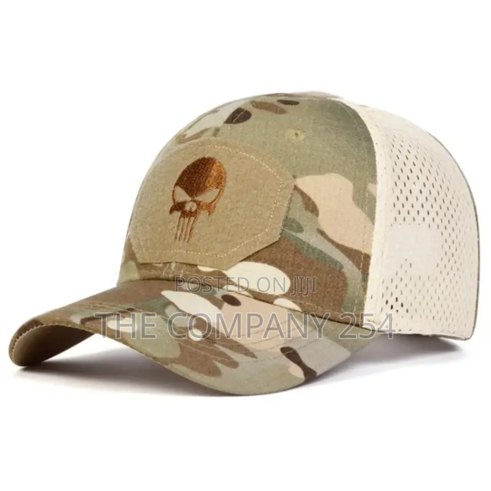 Punisher Baseball Cap Velcro Cap Tactical Outdoor Skull Camo Hat