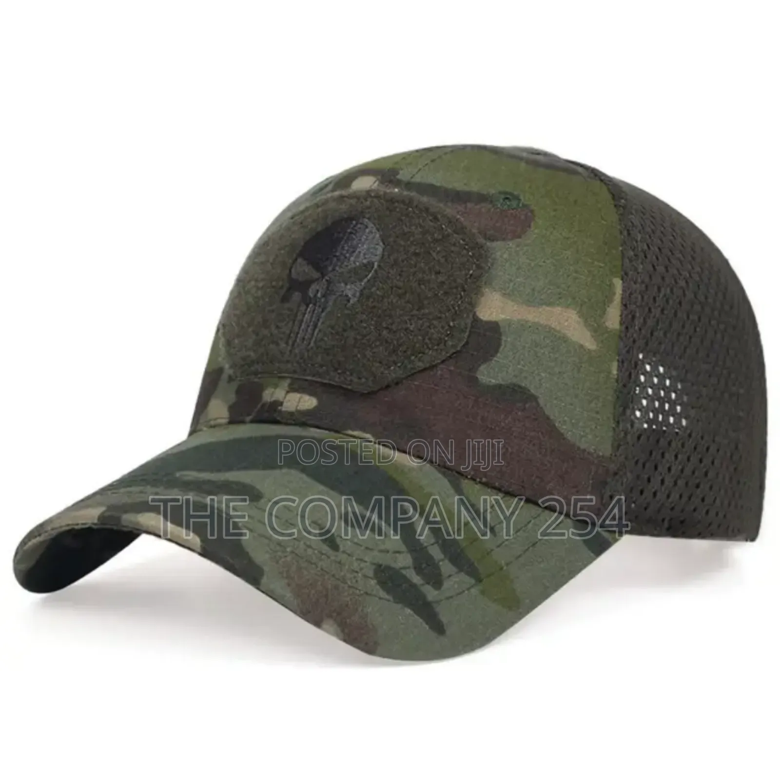 Punisher Baseball Cap Velcro Cap Tactical Outdoor Skull Camo Hat