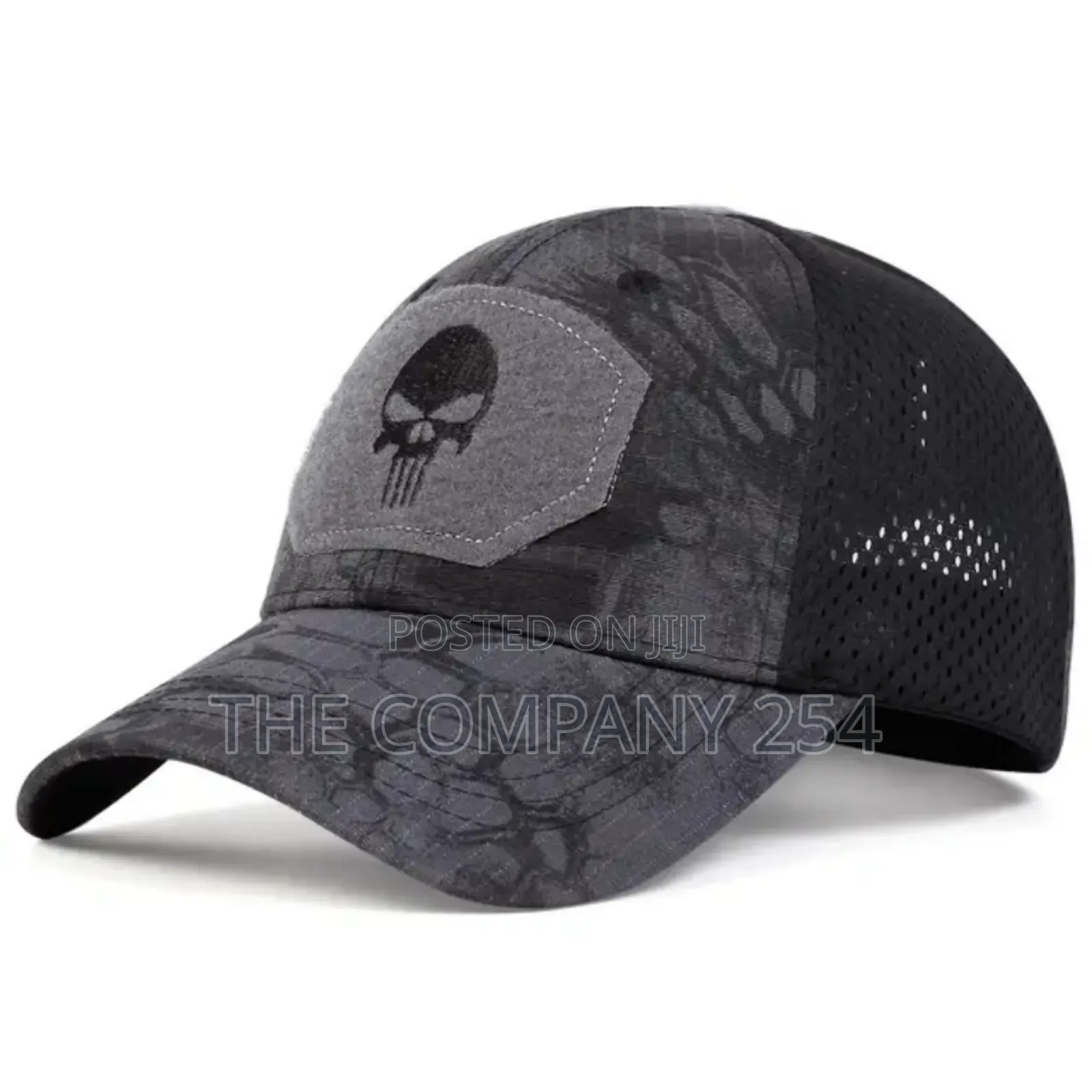 Punisher Baseball Cap Velcro Cap Tactical Outdoor Skull Camo Hat