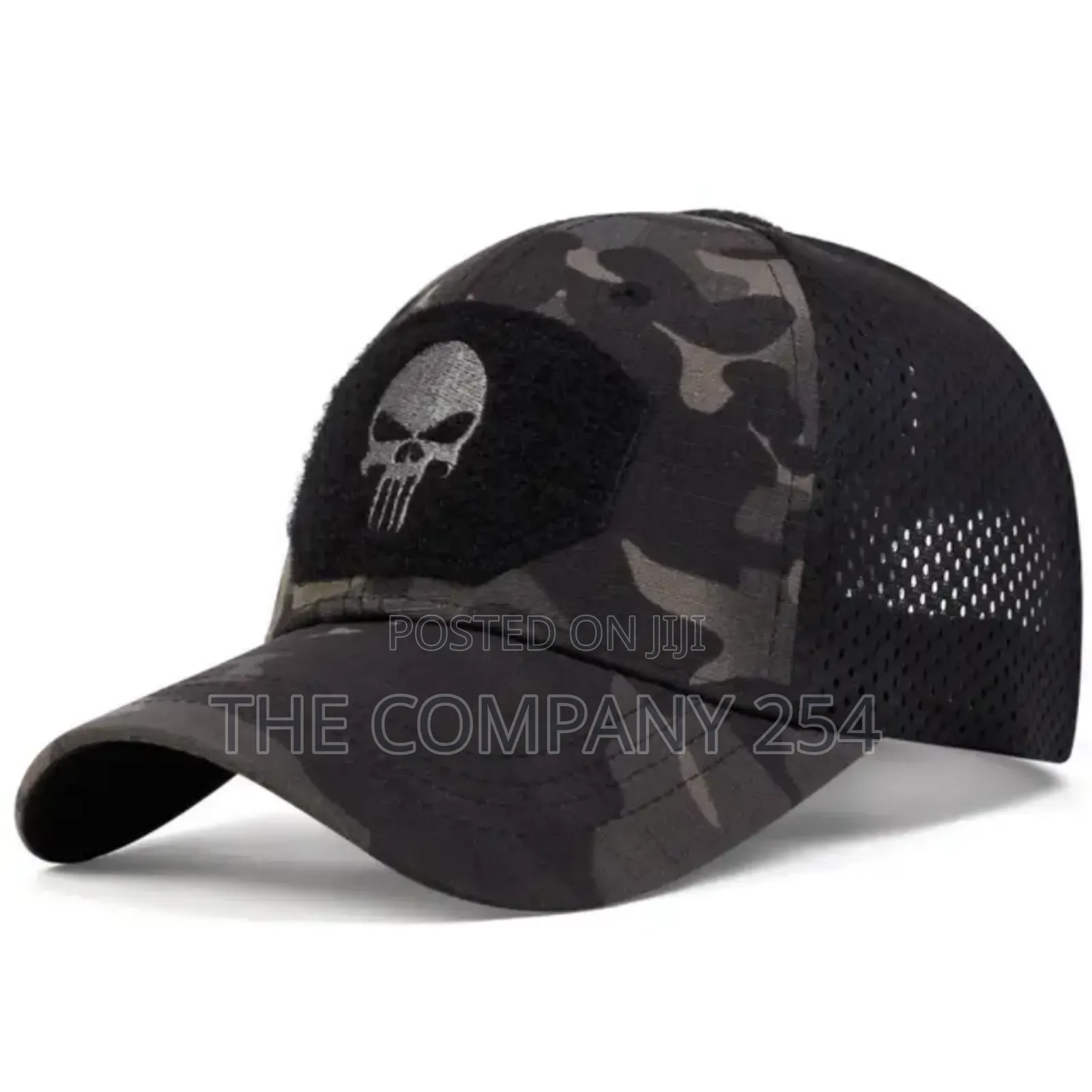 Punisher Baseball Cap Velcro Cap Tactical Outdoor Skull Camo Hat