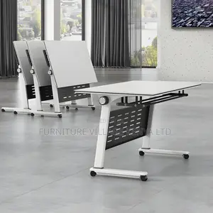 Modern Folding Desk With Wheels