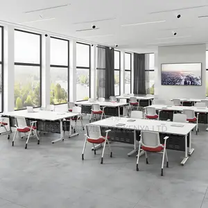 Modern Folding Desk With Wheels