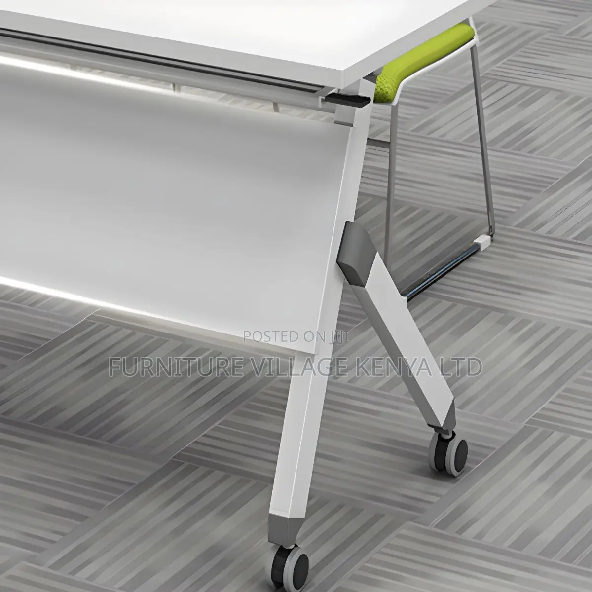 Modern Folding Desk With Wheels