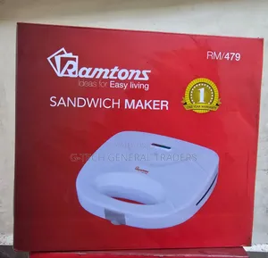 Ramtons Heavy Duty 2 Slice Nonstick Sandwich Maker