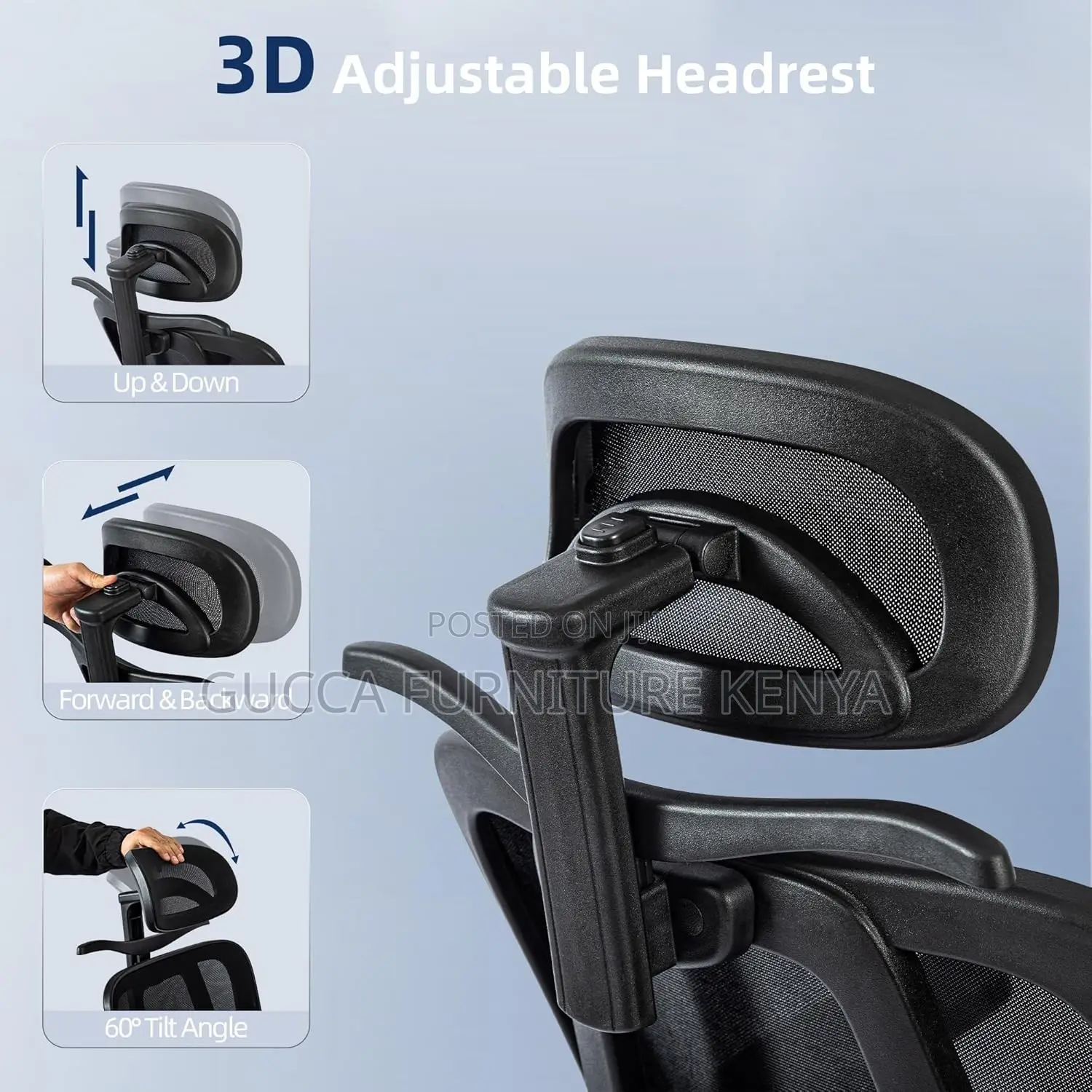 High Back Adjustable Ergonomic Office Chair