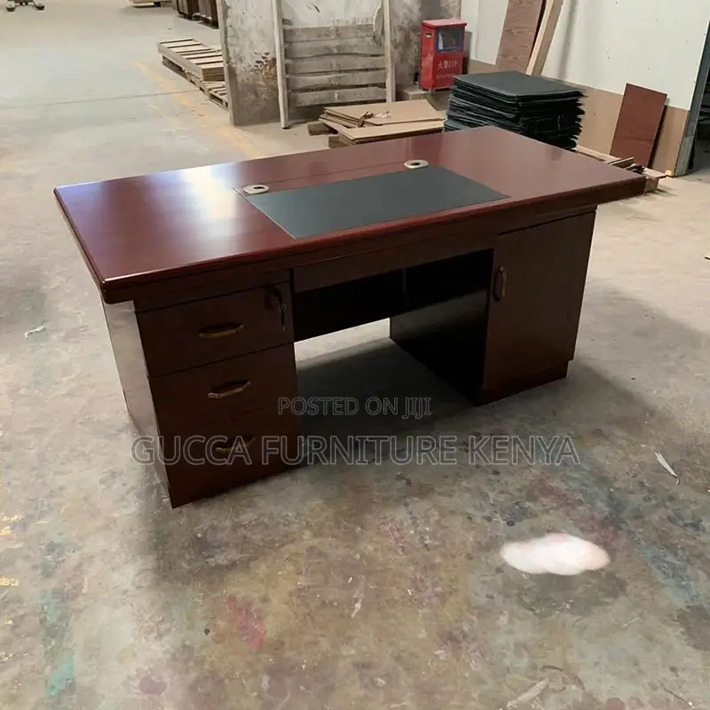Executive 120cm Office Desk With Drawers